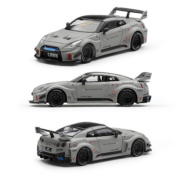 PRÉ-VENDA Mini GT #1248 Nissan LB-Silhouette Works GT 35GT-RR Ver.1 Matt Grey LHD