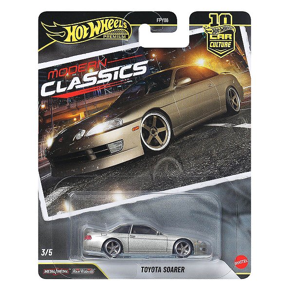 Carrinho Hot Wheels Premium Car Culture Modern Classics Toyota Soarer JKF15