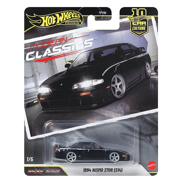 Carrinho Hot Wheels Premium Car Culture Modern Classics 1994 Nismo 270R (S14) JKD99