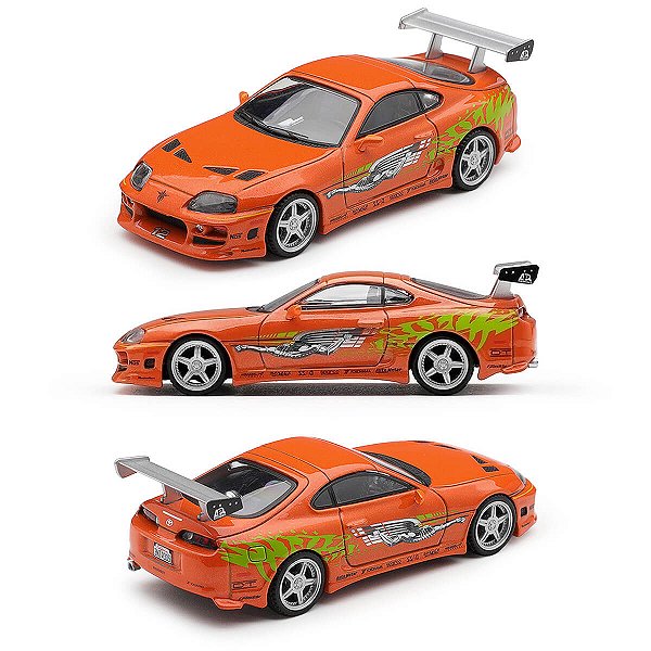 PRÉ-VENDA Mini GT #1250 Toyota Supra Bomex The Fast and the Furious Brian O'Conner