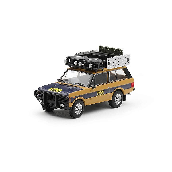 PRÉ-VENDA Mini GT #1311 Range Rover 1981 Camel Trophy Sumatra N.Sudmann & F.Hofmann