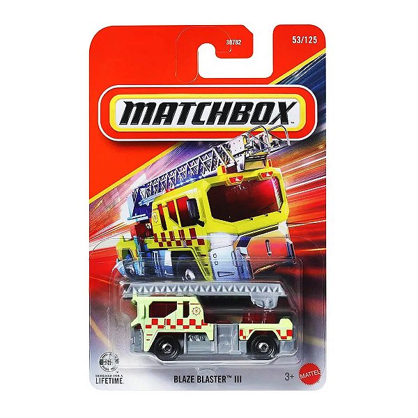 Carrinho Matchbox Blaze Blaster III JHN10