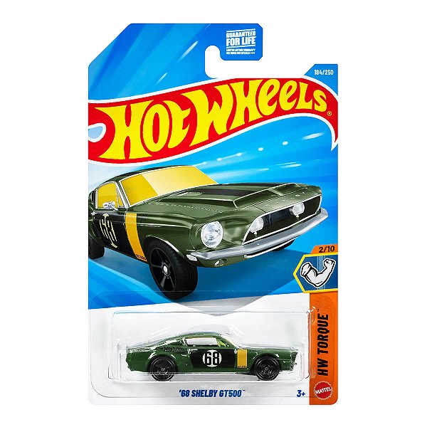 Carrinho Hot Wheels 68 Shelby GT500 2026 Lote J JJK24