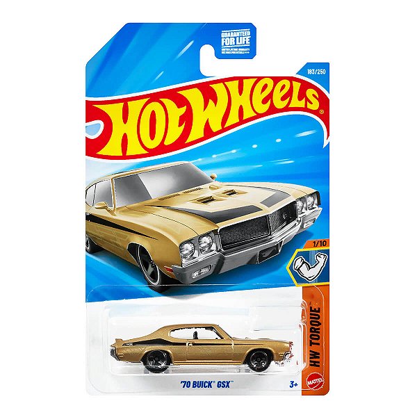 Carrinho Hot Wheels 70 Buick GSX 2026 Lote J JJK23