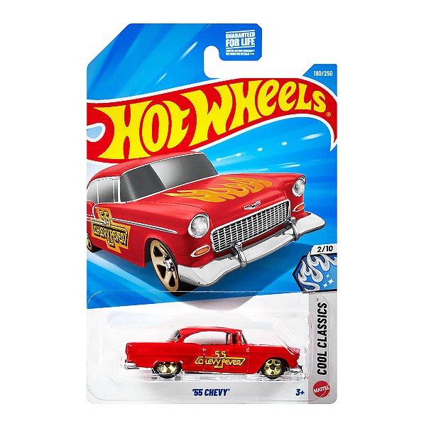 Carrinho Hot Wheels 55 Chevy 2026 Lote J JJK21