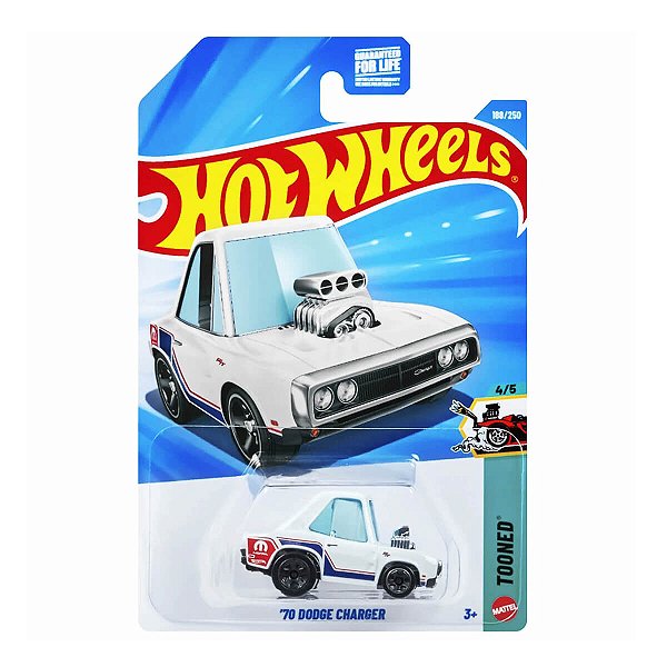 Carrinho Hot Wheels 70 Dodge Charger Tooned 2026 Lote J JJK26