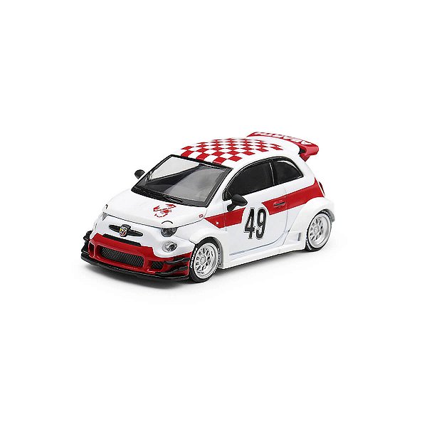 PRÉ-VENDA Mini GT #1325 Abarth 595 LB-WORKS x Abas Works 1000 TC Tribute