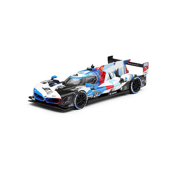 PRÉ-VENDA Mini GT #1326 BMW M Hybrid V8 GTP #24 BMW M Team RLL 2024 IMSA Daytona 24 Hrs