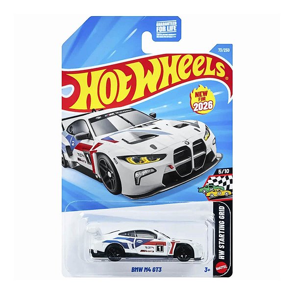 Carrinho Hot Wheels BMW M4 GT3 2026 Lote K JNG69