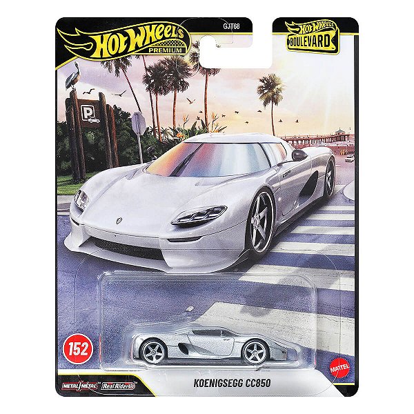 Carrinho Hot Wheels Premium Boulevard Koenigsegg CC850 JHW21