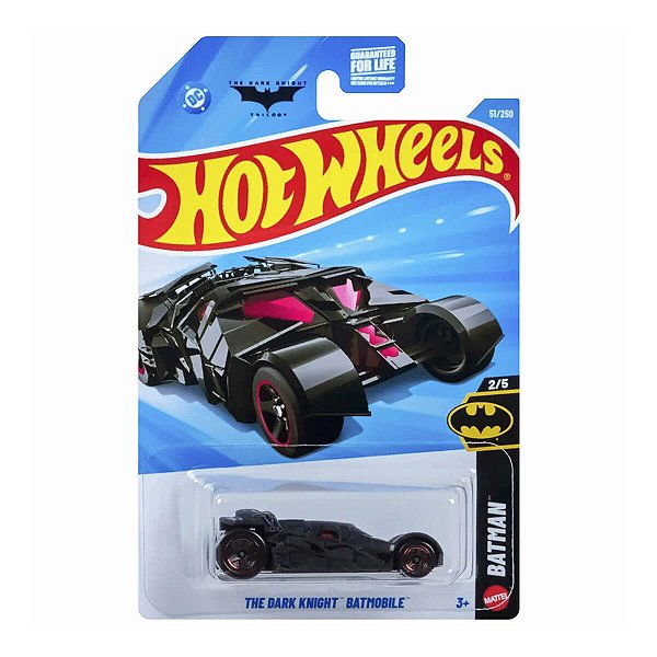 Carrinho Hot Wheels The Dark Knight Batmobile 2026 Lote L JJL13