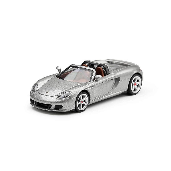 Mini GT #1236 Porsche Carrera GT Silver