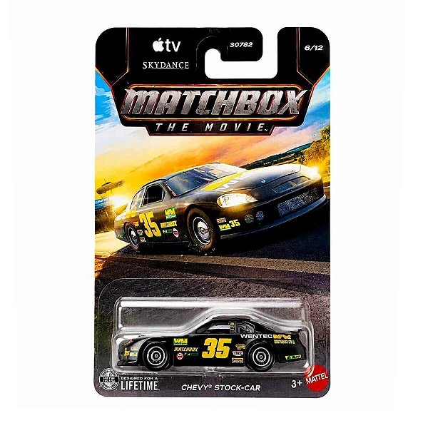 Carrinho Matchbox The Movie Chevy Stock-Car 2026 Lote K JKH33