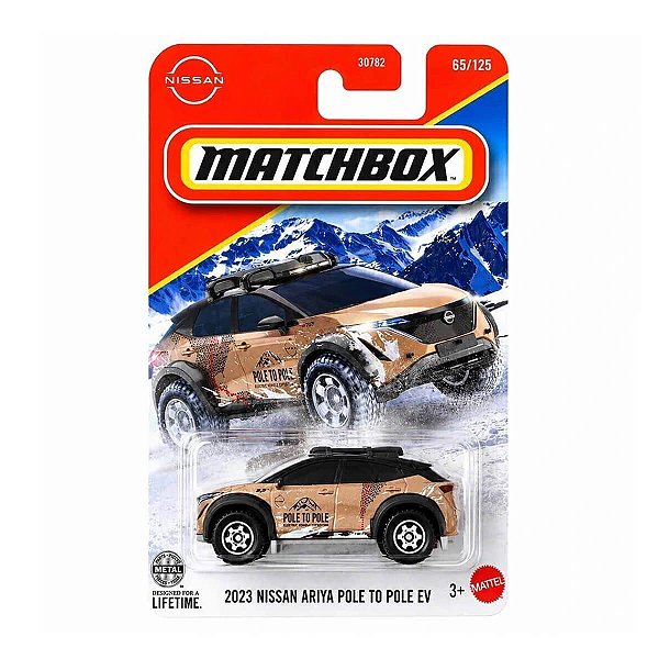 Carrinho Matchbox 2023 Nissan Ariya Pole To Pole EV 2026 Lote K JHM93