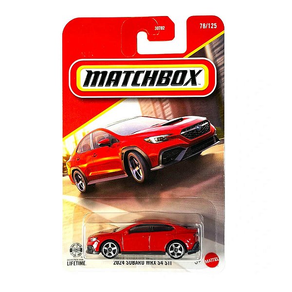 Carrinho Matchbox 2024 Subaru WRX S4 STI 2026 Lote K JHM46