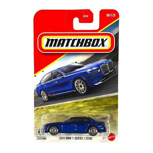 Carrinho Matchbox 2024 BMW 7-Series 2026 Lote K JHM63
