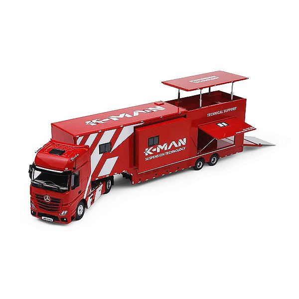 ModernArt Caminhão Mercedes Benz Actros MD & K-MAN & Perka 1:64