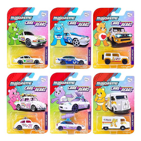 Majorette Set Completo Ursinhos Carinhosos