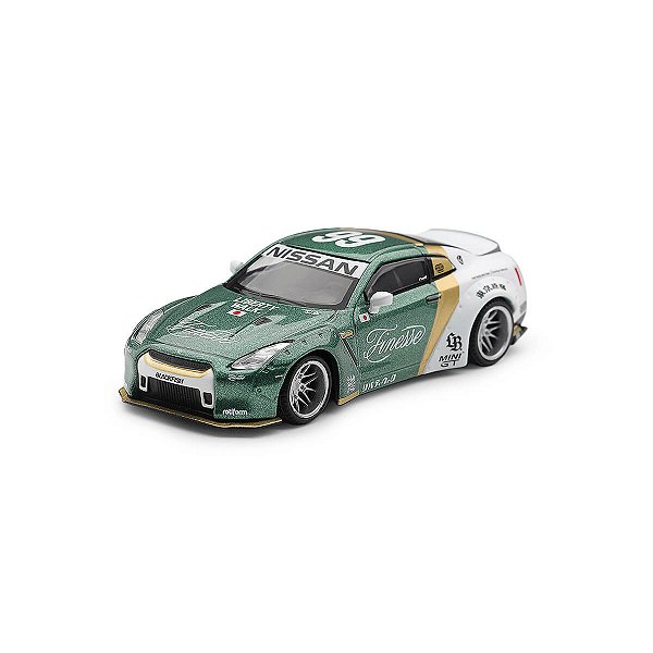 PRÉ-VENDA Mini GT #1093 Nissan GT-R (R35) LB WORKS Type 1 Custom Ducktail Auto Finesse