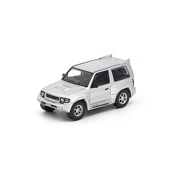 PRÉ-VENDA Works Model Mitsubishi Pajero Evolution Prata 1:64