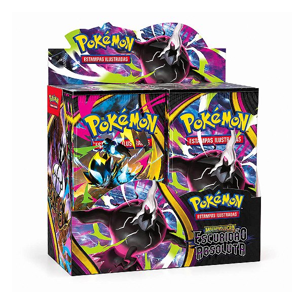 TCG Pokemón Booster Box Mega Evolução ME05 Escuridão Absoluta
