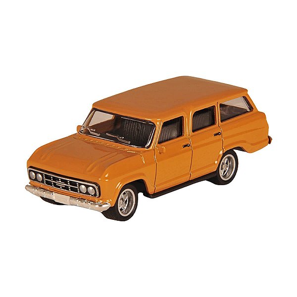 Carrinho CKS Chevrolet Veraneio 1968 Ocre 1:64