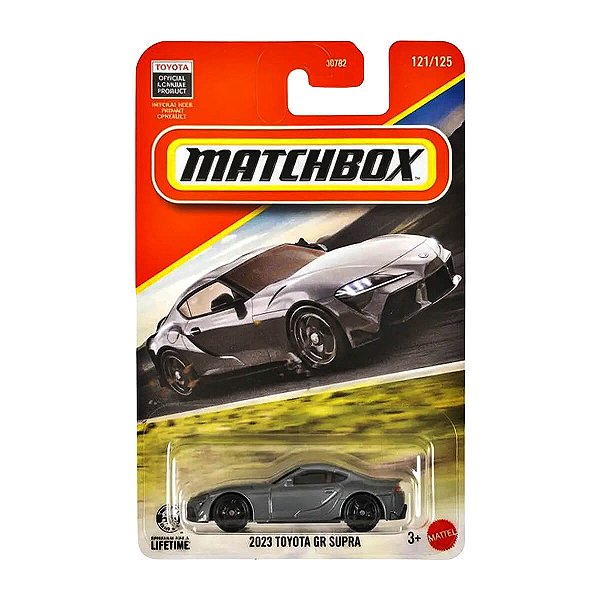 Carrinho Matchbox 2023 Toyota GR Supra 2026 Lote M JHM41