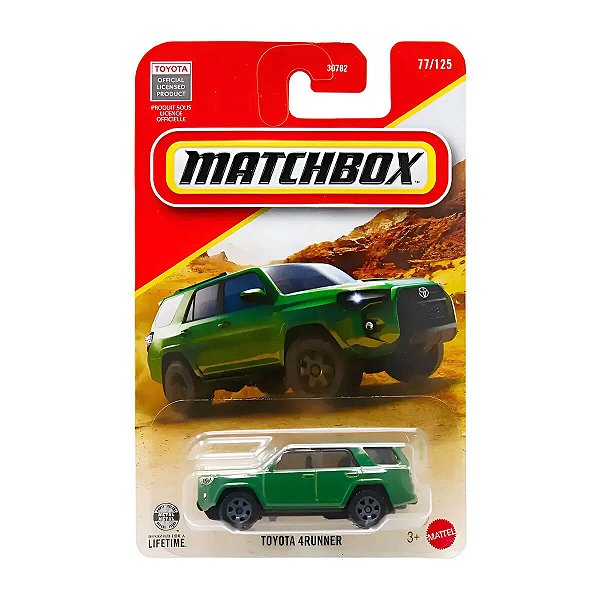 Carrinho Matchbox Toyota 4Runner 2026 Lote M JHM90