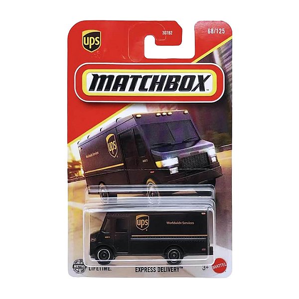 Carrinho Matchbox UPS Delivery Truck 2026 Lote M JHM36