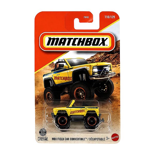 Carrinho Matchbox MBX Field Car Convetible 2026 Lote M JHM92