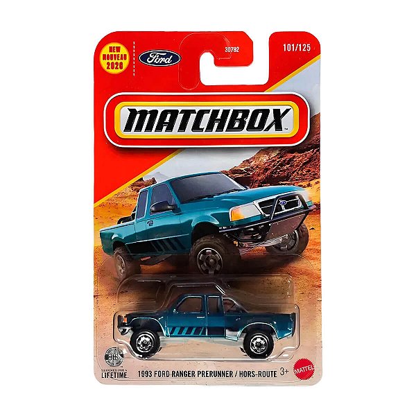 Carrinho Matchbox 1993 Ford Ranger Prerunner 2026 Lote M JJR45
