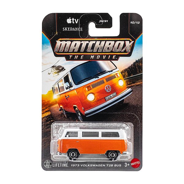 Carrinho Matchbox The Movie 1973 Volkswagen T2B Bus 2026 Lote M JKH37
