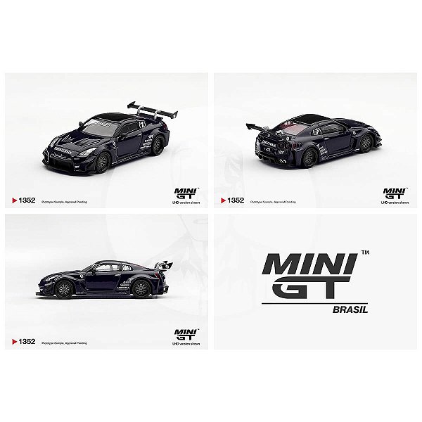 PRÉ-VENDA Mini GT #1352 LB-Silhouette WORKS GT Nissan 35GT-RR Ver.2 INOZETEK Edition 1:64