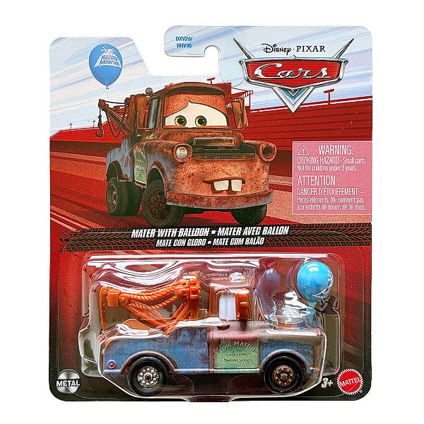 Carro Disney Pixar Cars Mate com Balão HFB47