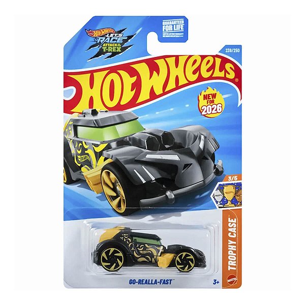 Carrinho Hot Wheels Go-Realla-Fast 2026 Lote N JJH75