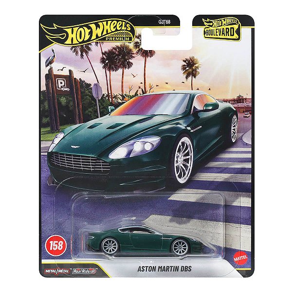 Carrinho Hot Wheels Premium Boulevard Aston Martin DBS JHW36 1:64