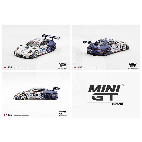 PRÉ-VENDA Mini GT #1435 Porsche 911 GT3 R (992) #9 Bingo Racing with LM Corsa 2026 Japan Cup Sugo Race 2 Winner 1:64