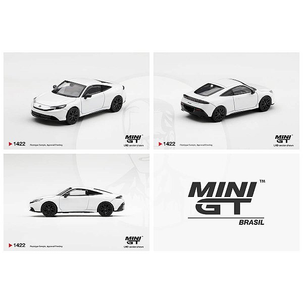 PRÉ-VENDA Mini GT #1422 Honda Prelude Moonlit White Pearl 1:64