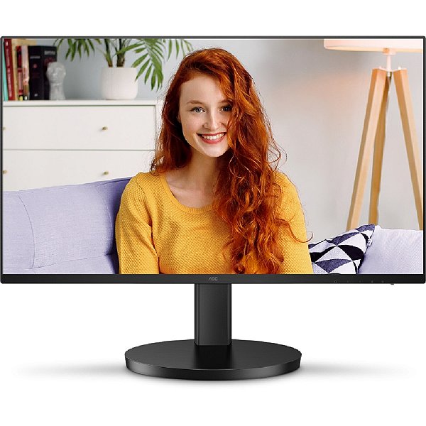Monitor AOC 23.8" Full HD 100Hz 1ms 24B3HMF2 Ajuste de Altura Painel VA