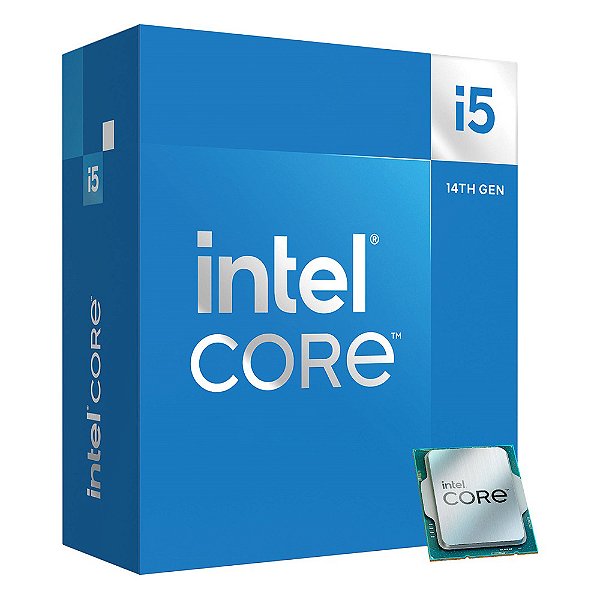 Processador Intel Core i5-14400 3.5GHz Cache 20MB LGA 1700 - BX8071514400