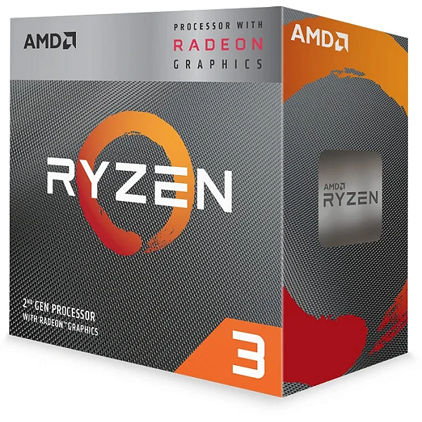 Processador AMD Ryzen 3 3200G 3.6GHz (4.0GHz Turbo) Cache 6MB AM4 OEM
