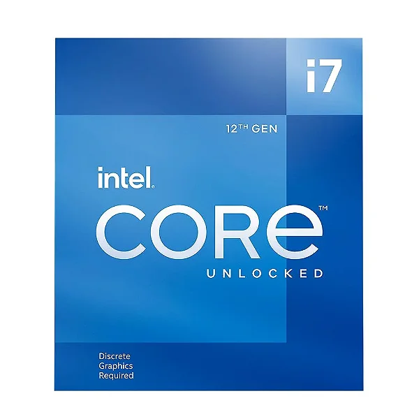 Processador Intel Core i7-12700KF 12ª Gen LGA 1700 3.6GHz 25MB Cache
