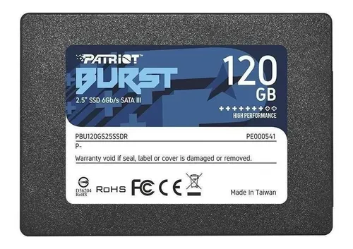 SSD Patriot Burst Elite 120GB 2.5" SATA III - PBE120GS25SSDR