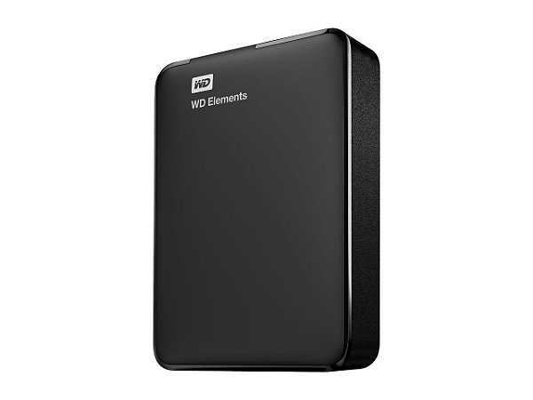 HD Externo 2TB Western Digital WD Elements USB 3.0 2.5" Preto - WDBU6Y0020BBK