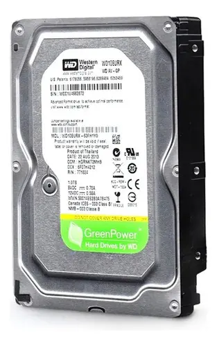 HD Interno 320GB Western Digital Caviar AV-GP SATA II 3.5" - WD3200AVVS