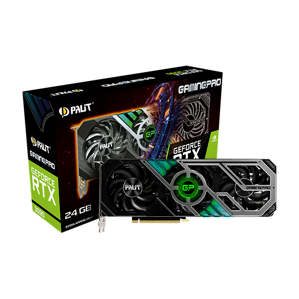 Placa de Vídeo Palit NVIDIA GeForce RTX 3090 GamingPro 24GB GDDR6X