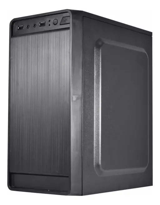Gabinete K-Mex GM-01NX Preto com Fonte 200W USB 2.0 mATX
