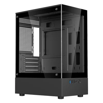 Gabinete Gamer Bluecase Nuker V2 BG-053 - Vidro Temperado, USB 3.0, Micro-ATX