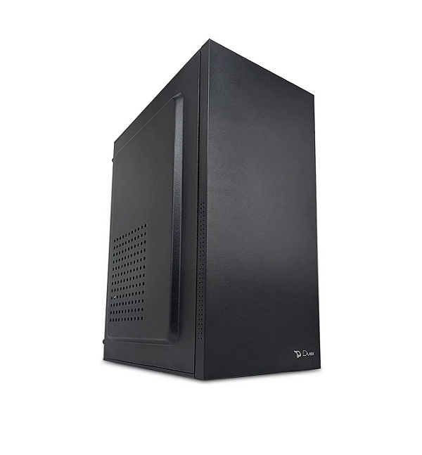 Gabinete Duex DX255-10-1 Preto Mini Tower Micro ATX