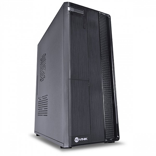 Gabinete Vinik Slim One S1 Preto com Fonte SFX 200W Micro ATX